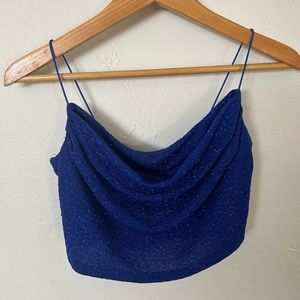 Dose Of Glitter Crop Top